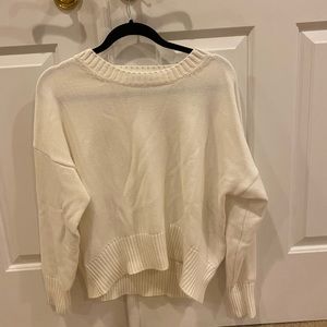 Quince off white sweater